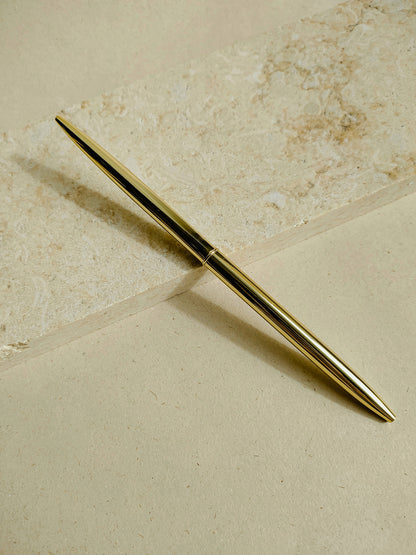 Bullet Pen Gold