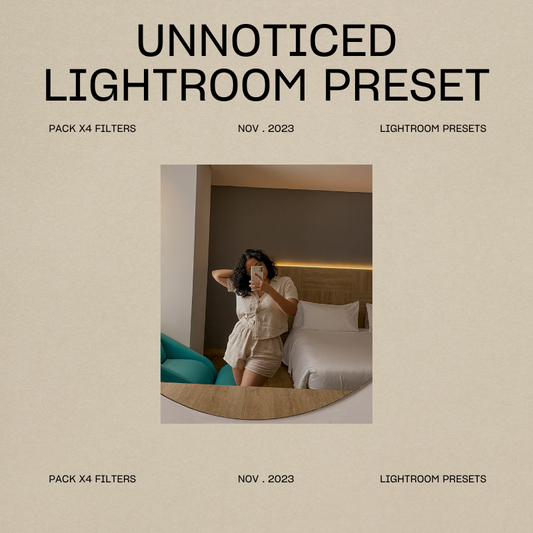 Unnoticed Lightroom Mobile Preset